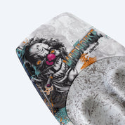 Raptor Welcome To The Madhouse Kneeboard - White (with Hook)
