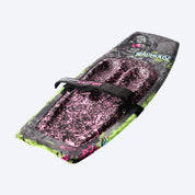 Raptor Welcome To The Madhouse Kneeboard - Black (with Hook)