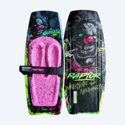 Raptor Welcome To The Madhouse Kneeboard - Pink (with Hook)