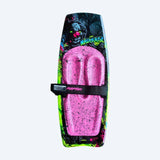 Raptor Welcome To The Madhouse Kneeboard - Pink (with Hook)