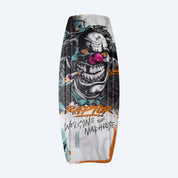 Raptor Welcome To The Madhouse Kneeboard - White (with Hook)