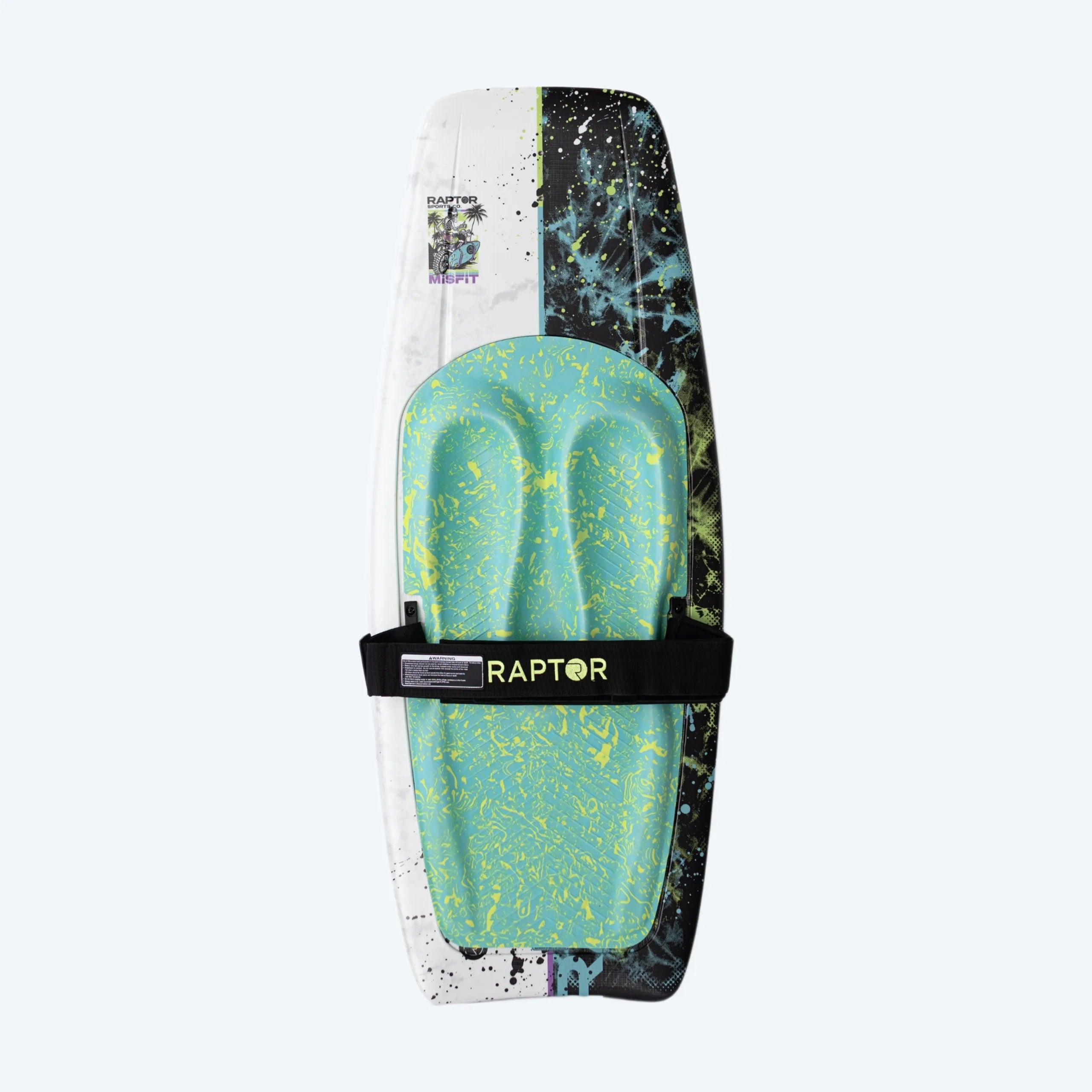 Raptor Misfit Kneeboard - Green (with Hook)