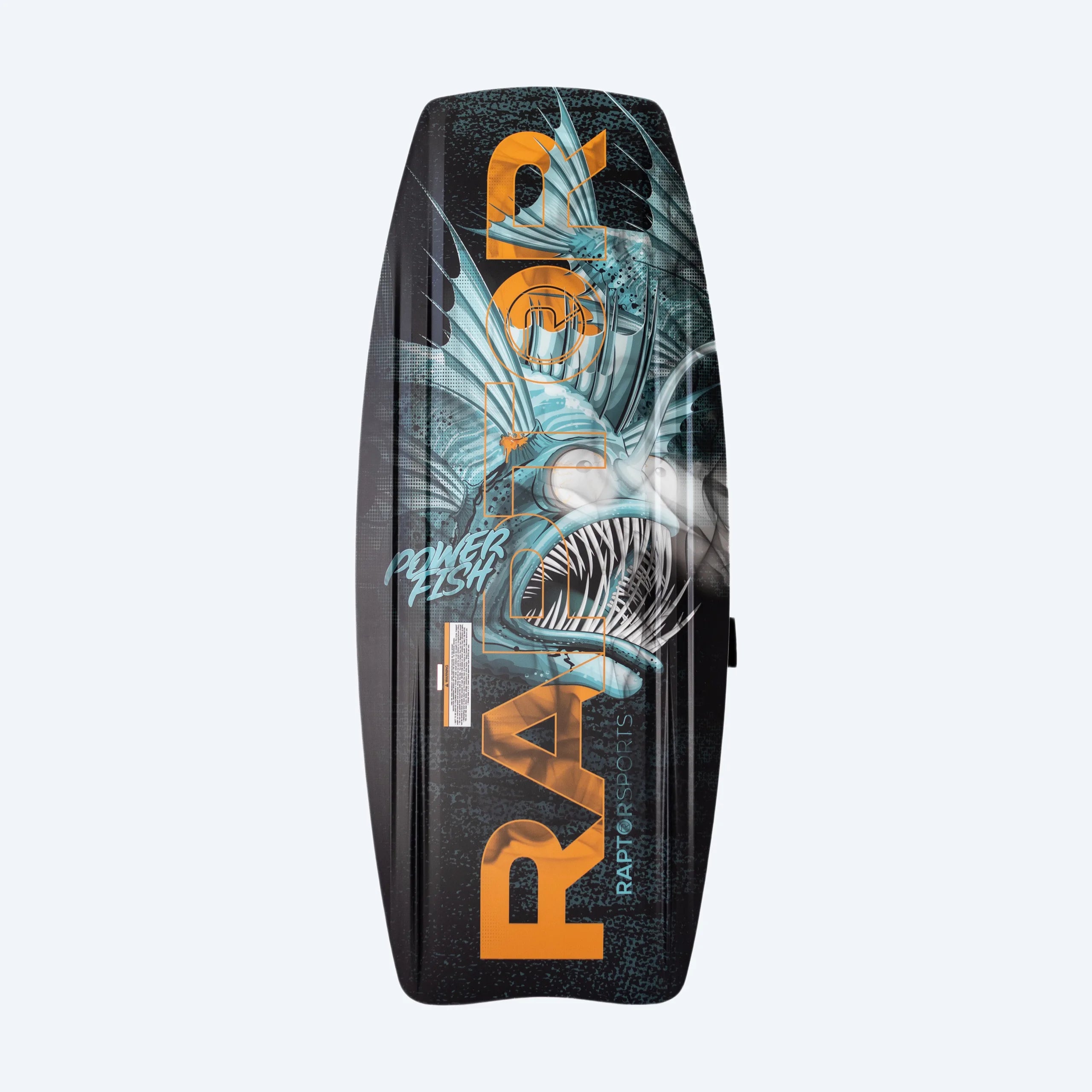 Raptor Powerfish Kneeboard - Orange (with Hook)