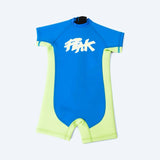 Peak Groms Energy Short Sleeve Springsuit - Lime