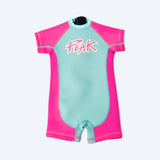 Peak Groms Energy Short Sleeve Springsuit - Pink