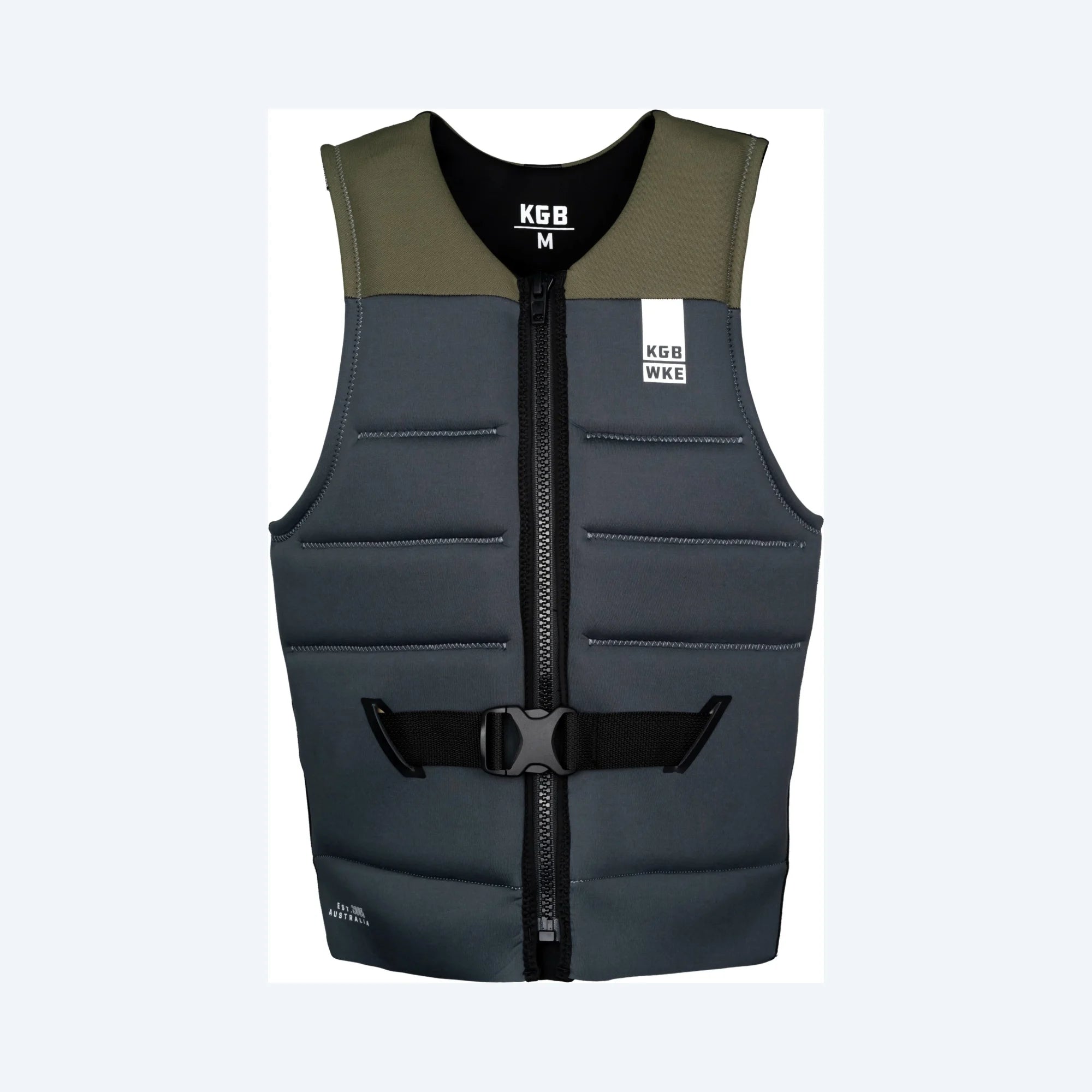 2025 KGB Capital Vest - Charcoal/ Olive