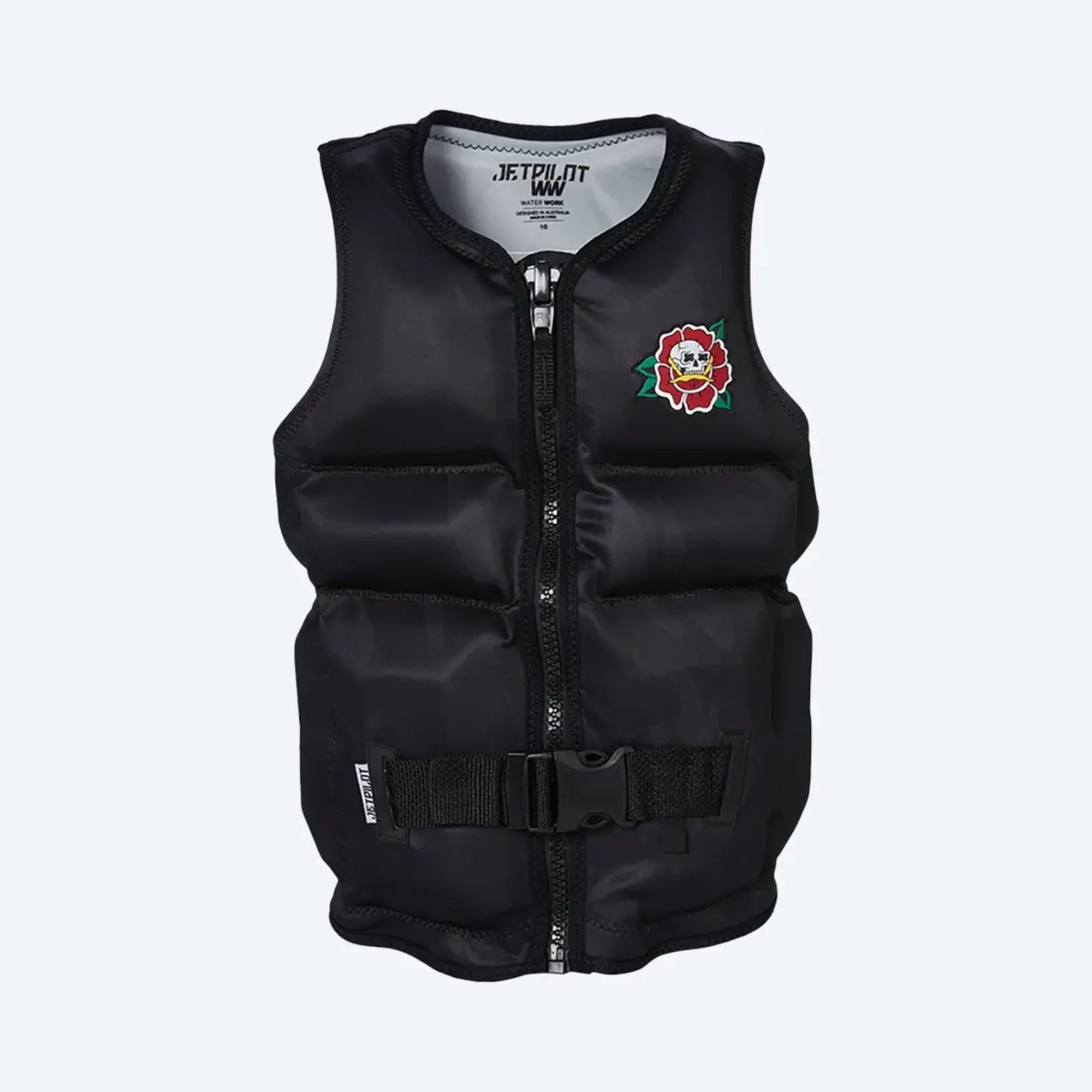 Jetpilot 2024 X1 Boys Youth Neo Vest Sub - Black