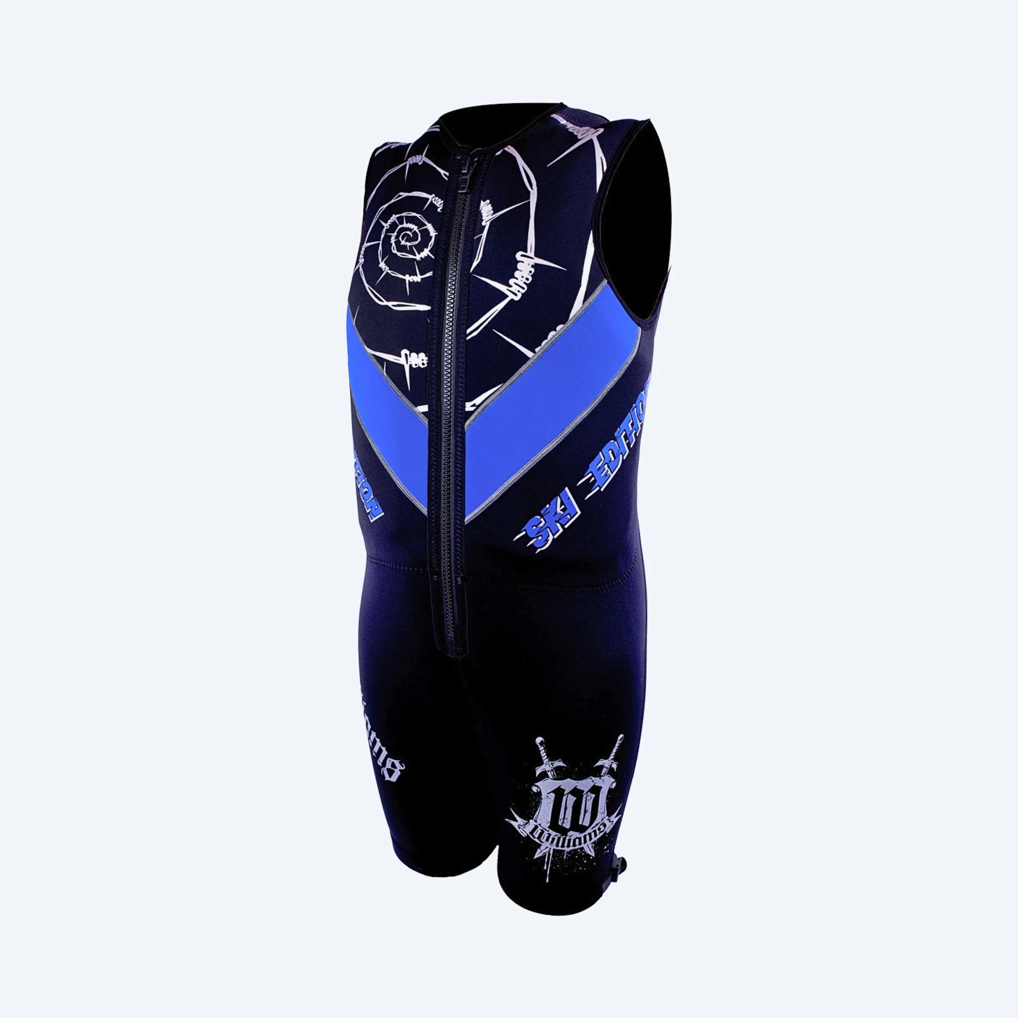 Williams Sports Ski Edition Mens Buoyancy Suit - Blue