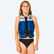 Rip Curl Girls Dawn Patrol Life Jacket - Acid Blue