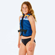 Rip Curl Girls Dawn Patrol Life Jacket - Acid Blue