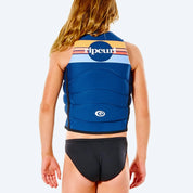 Rip Curl Girls Dawn Patrol Life Jacket - Acid Blue