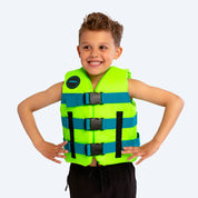 Jobe 2025 Nylon Kids Life Jacket - Lime Green