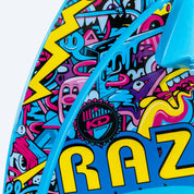 KD Razor kneeboard Blue/Yellow – detail view 2