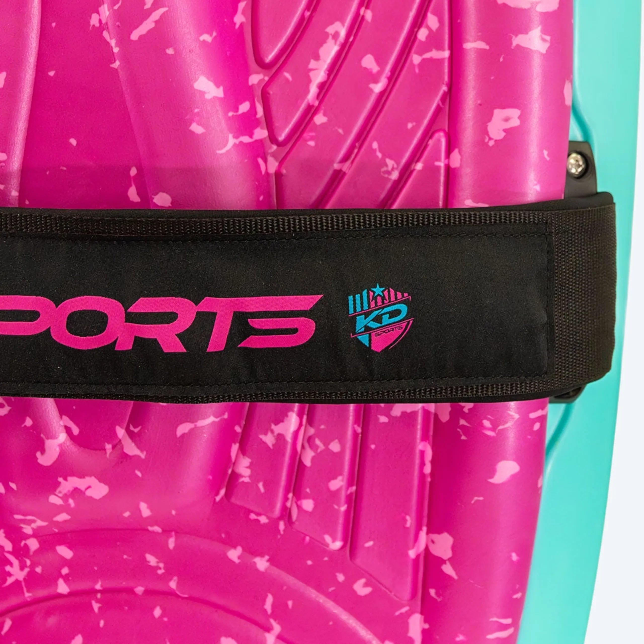 KD Razor kneeboard Teal/Pink – detail view 2