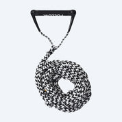 Follow Surf Rope & Handle - Black/White