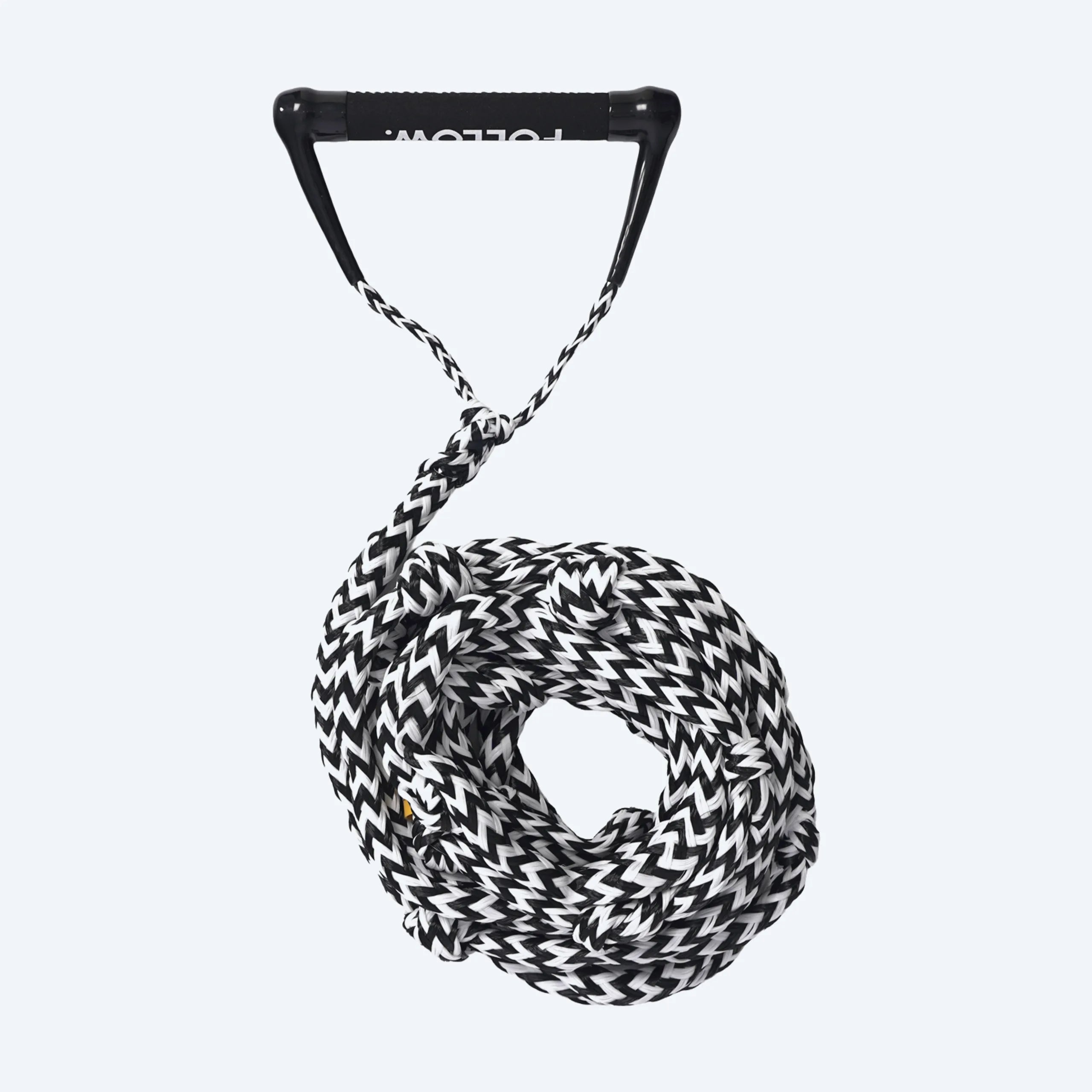 Follow Surf Rope & Handle - Black/White