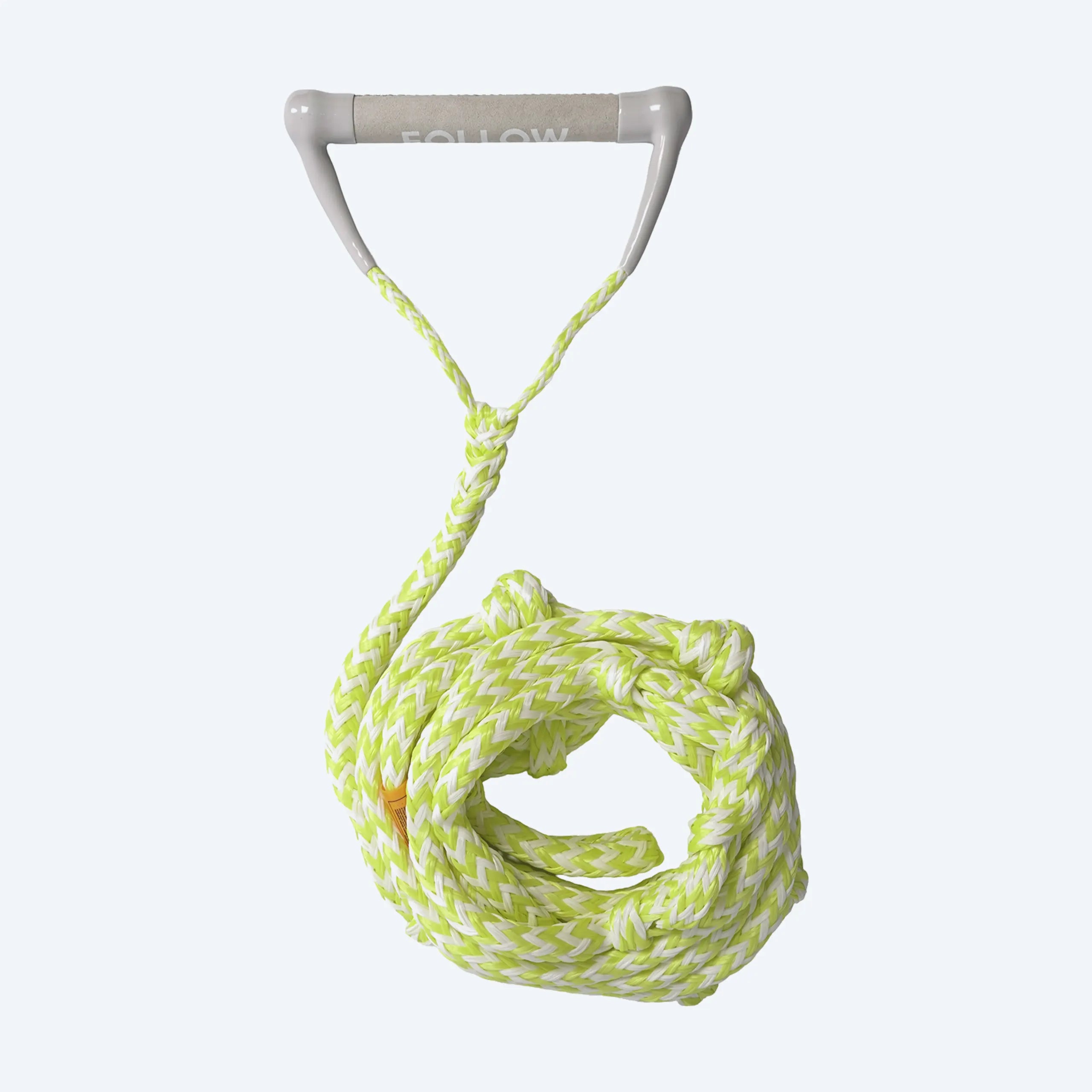 Follow Surf Rope & Handle - Fluro Yellow