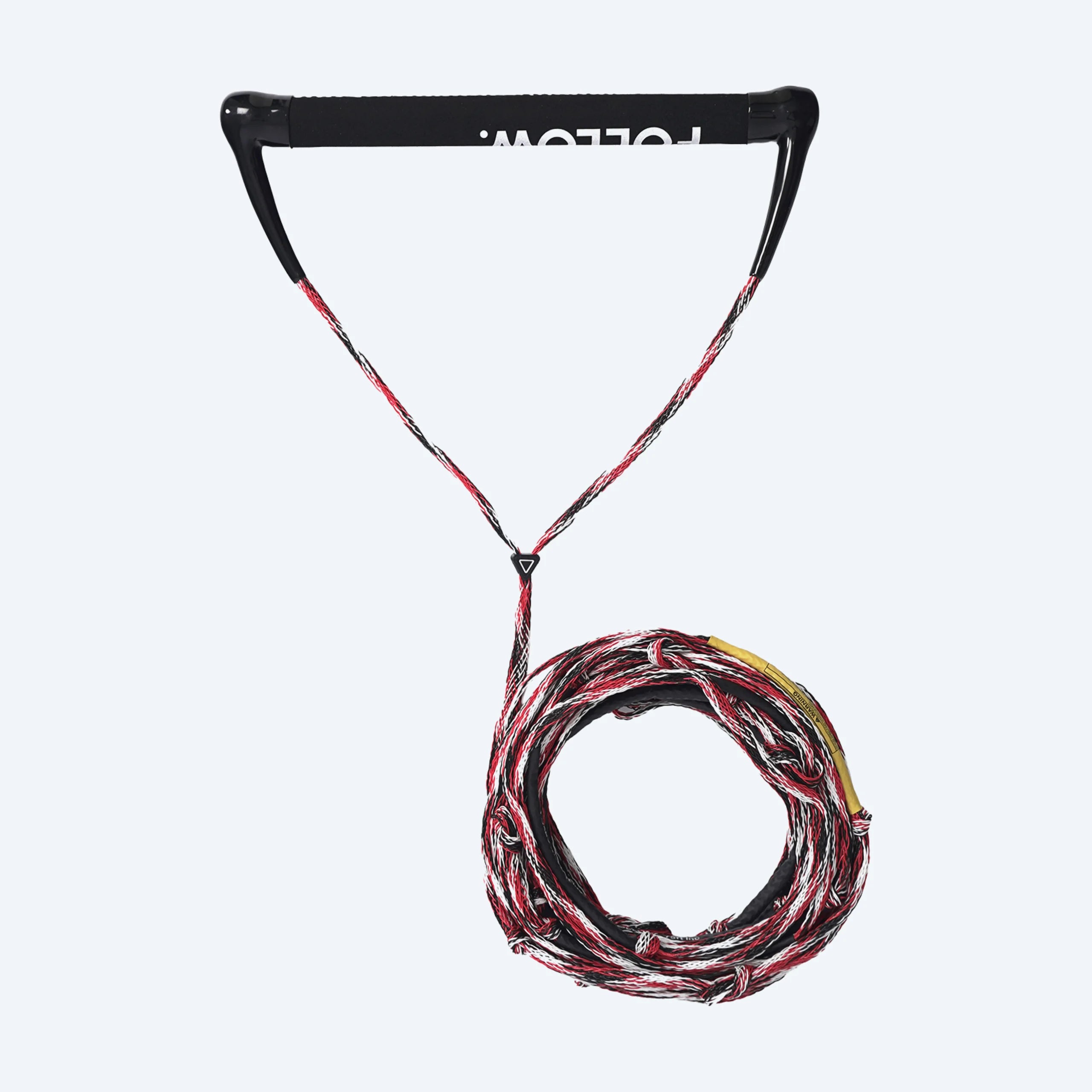 Follow Team Wakeboard Rope & Handle - Red/Oval