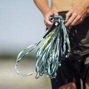 Follow Team Wakeboard Rope & Handle - Teal/Hex - action photo