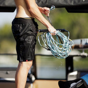 Follow Team Wakeboard Rope & Handle - Teal/Hex - action photo