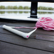 Follow Basic Wakeboard Rope & Handle - Pink - action photo