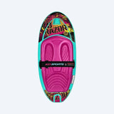 KD Razor Kneeboard - Pink/ Teal