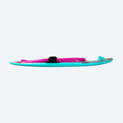 KD Razor kneeboard Teal/Pink – side profile