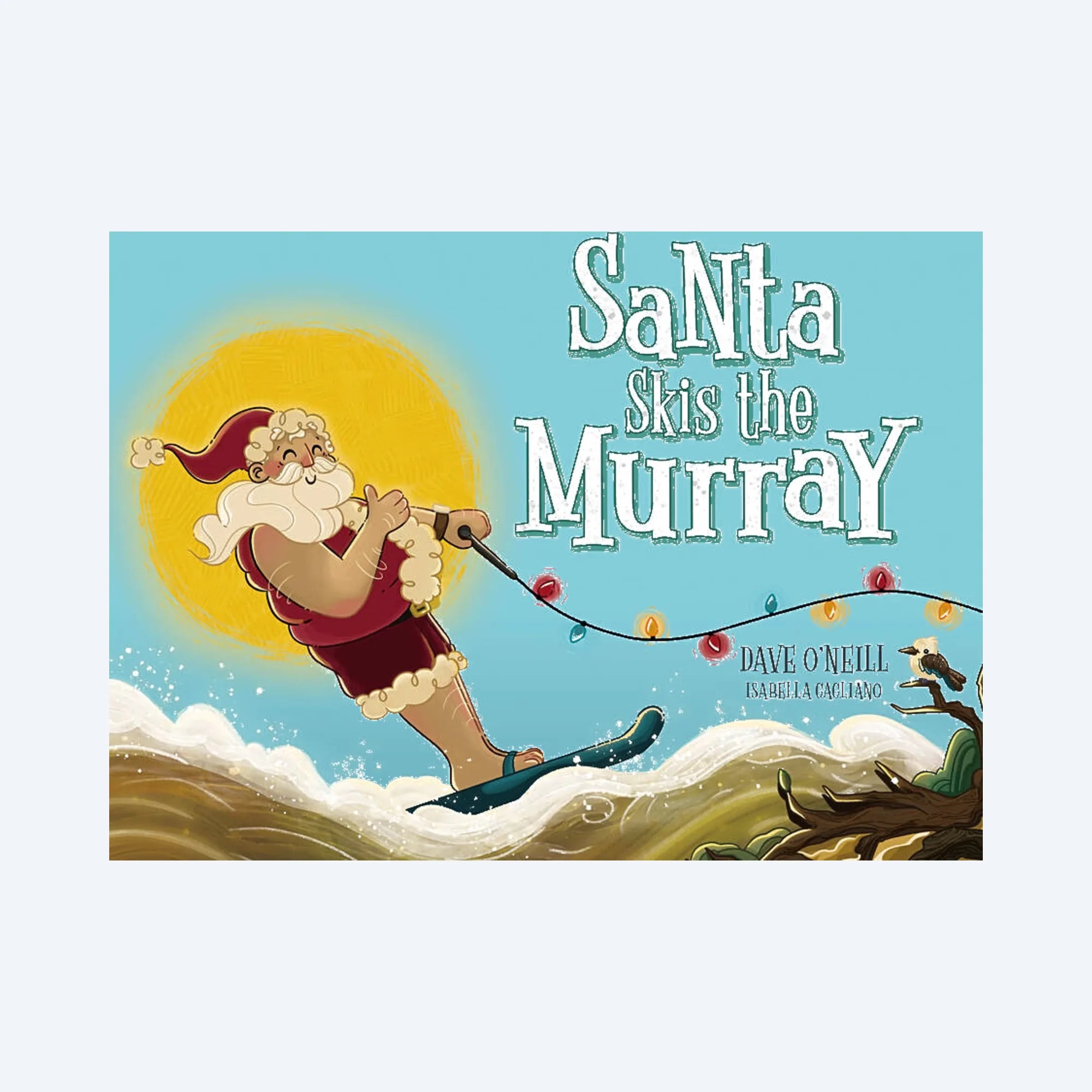 Santa Skis The Murray