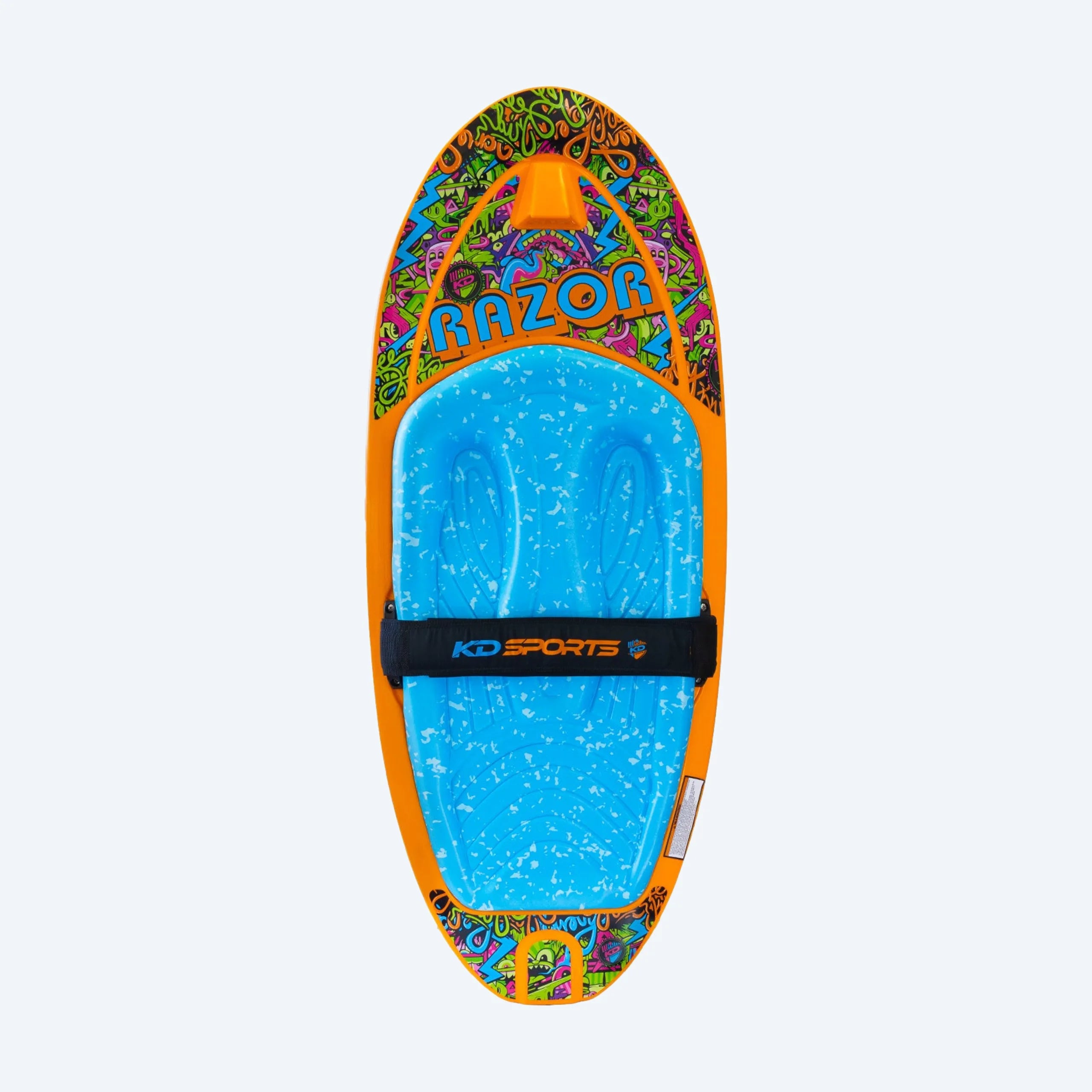 Blue – top view