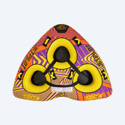 Jetpilot 2024 Wizzy Dizzy 3 Towable - Orange/Purple