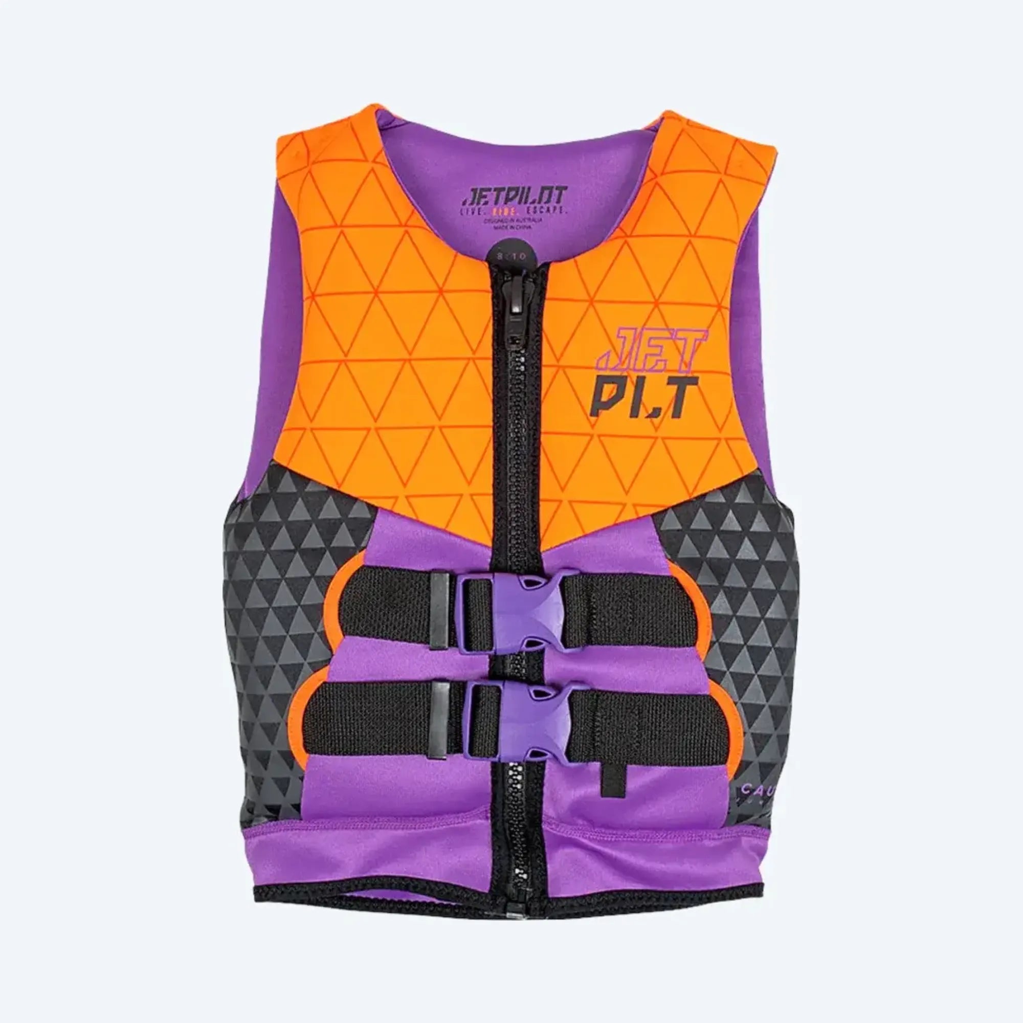 Jetpilot 2024 The Cause F/E Youth Neo Vest - Orange Level 50
