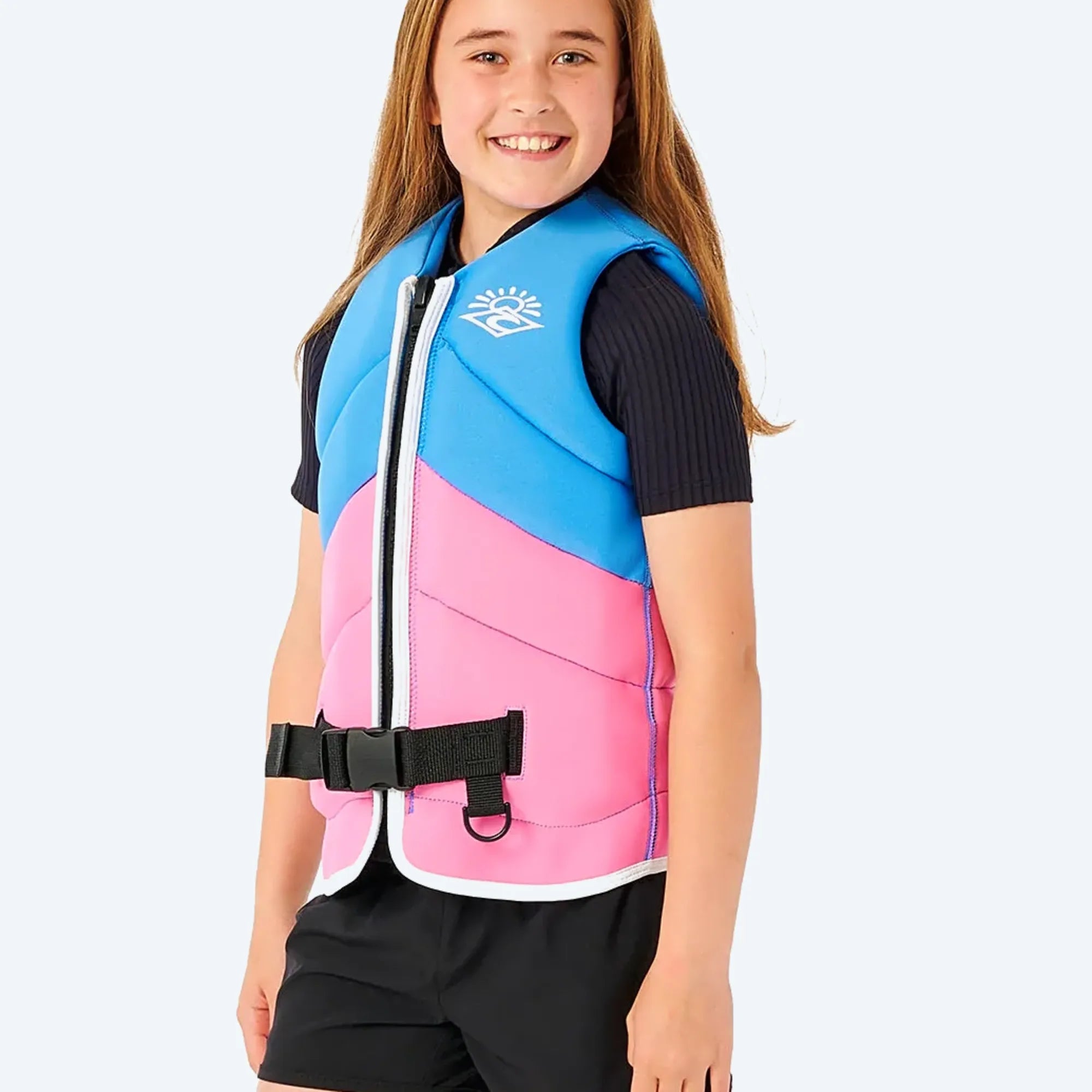 Rip Curl Girls Dawn Patrol Life Jacket - Light Blue